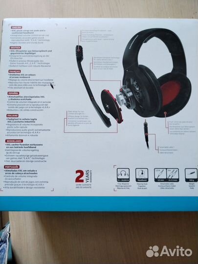 Игровые наушники Sennheiser