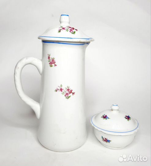 Кувшин и горчичница Дулево 1957г, 1958г