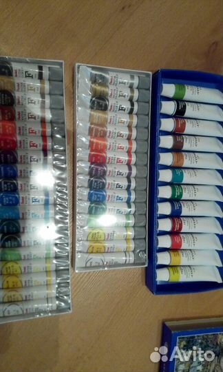 Новые акварельные краски