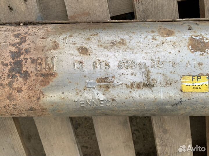 Резонатор Opel Astra H