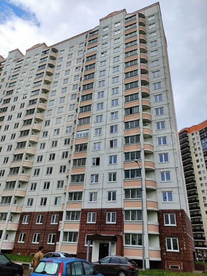 2-к. квартира, 55,5 м², 9/17 эт.