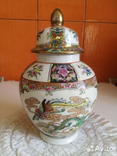 Ваза-чайница, Китай, старинная