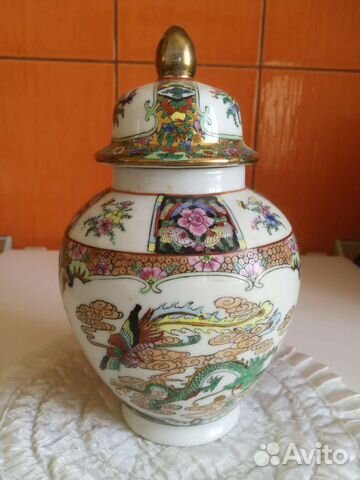 Ваза-чайница, Китай, старинная