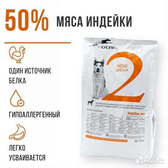 Сухой корм для собак средних и крупных пород супер