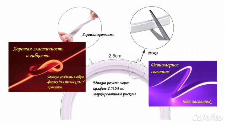 Рождественская светодиодная гирлянда WS2812B RGB