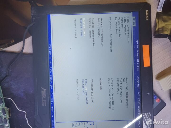 Материнская плата с процессором i5 3210m