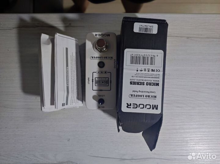 Педаль эффектов для гитары. Лупер