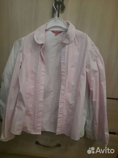 Рубашка школьная 140 девочки