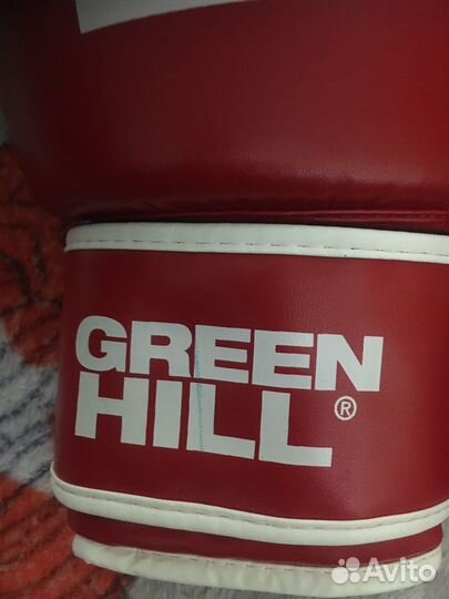 Боксерские перчатки green hill 14 oz
