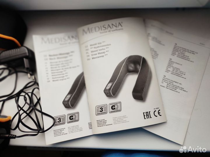 Массажёр для шеи, новый