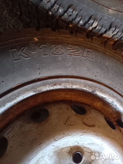 Комплект колёс на ниву Amtel 185/75 R16