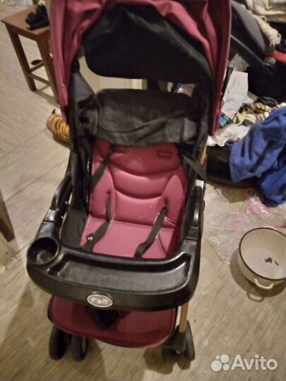 Прогулочная коляска трость бу