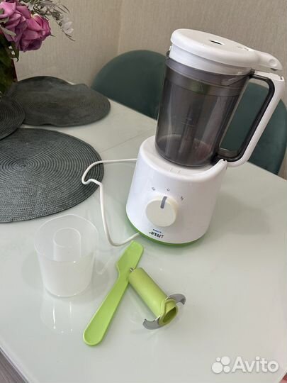 Пароварка блендер avent