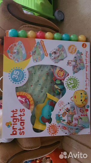 Игровой коврик Bright Starts 0+