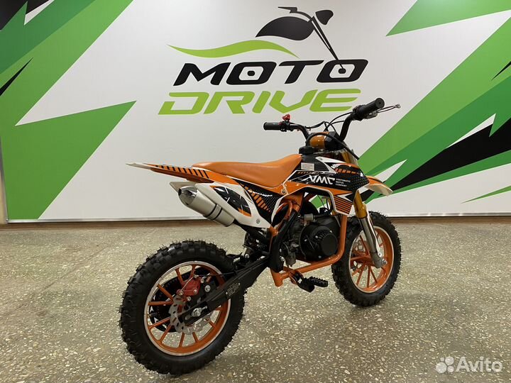 Питбайк детский 50cc 2т колеса 10x10