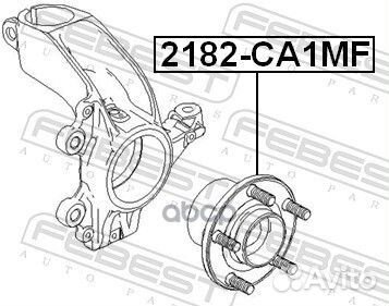 Ступица передняя ford S-MAX/galaxy (CA1) 2006