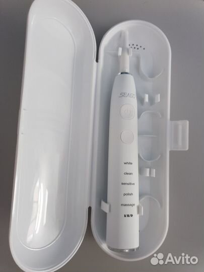 Электрическая зубная щетка seago с футляром