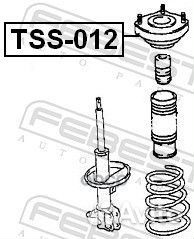 Опора заднего амортизатора TSS012 Febest