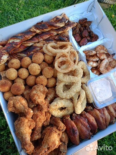 Фуршетные закуски, кейтеринг, гастробоксы