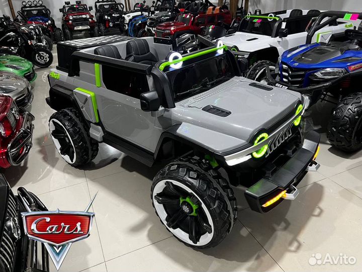 Детский электромобиль Jeep Wrangler II хит продаж