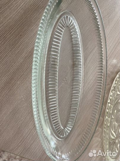 Селедочница стекло СССР