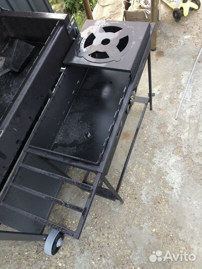 Мангал с подказанником новый