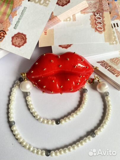 Колье чокер бусы