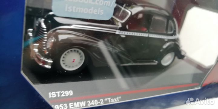 Модели автомобилей Emw 340 kombi и taxi IST 1:43