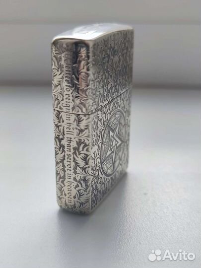 Зажигалка zippo король ночи armor sterling