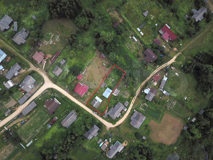 Дом 56 м² на участке 8 сот.