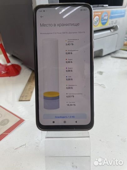 Xiaomi Redmi Note 11, 4/128 ГБ