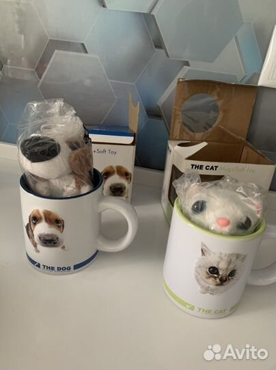 Кружки с игрушками новые