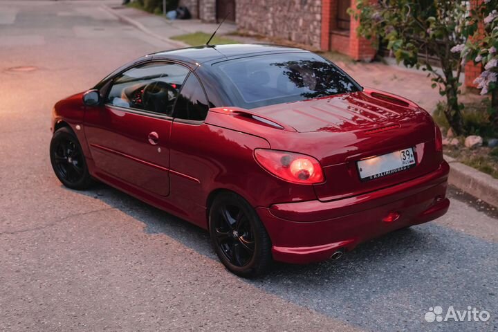 Аренда кабриолета Peugeot 206сс