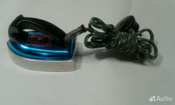 Утюг дорожный мини (новый) 1965г