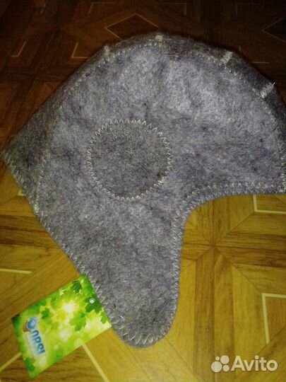 Шапка для бани или сауны новая