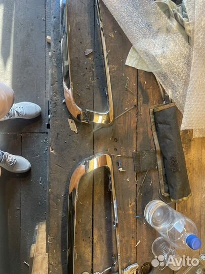 Комплект молдингов бампера гранта fl