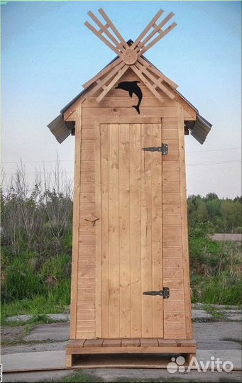 Дачный туалет с установкой Ш323