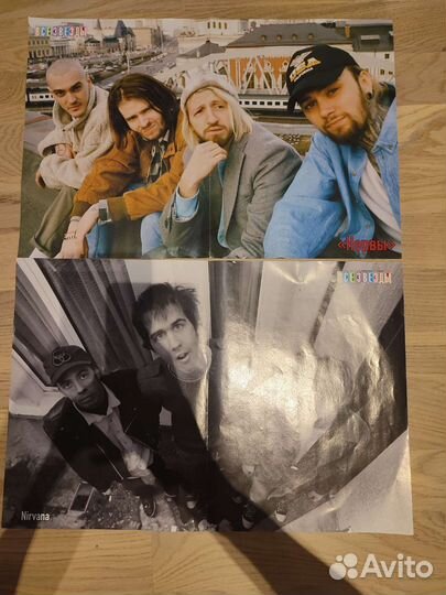 Плакаты певцов