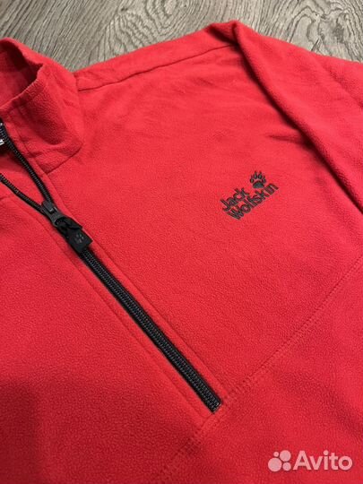 Флиска jack wolfskin 1/4