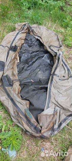 Лодка надувная двухместная бу