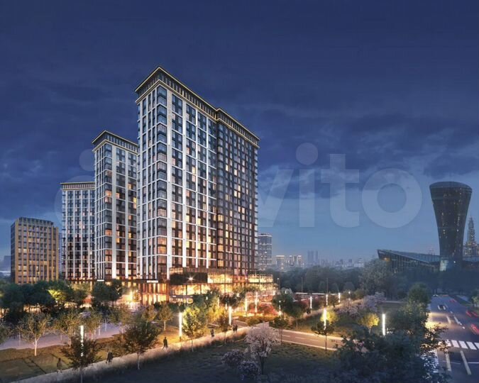 3-к. апартаменты, 77,9 м², 12/21 эт.