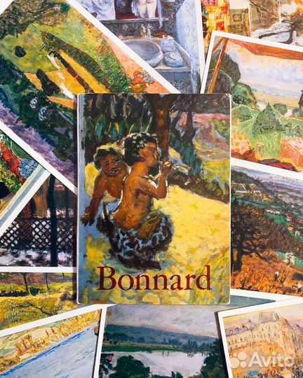 Пьер Боннар: винтажный набор открыток 1970-х