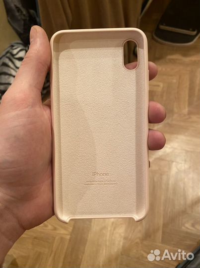 Оригинальный кожаный чехол iPhone X MAX XS MAX