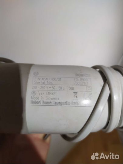 Блендер Bosch, моторный блок