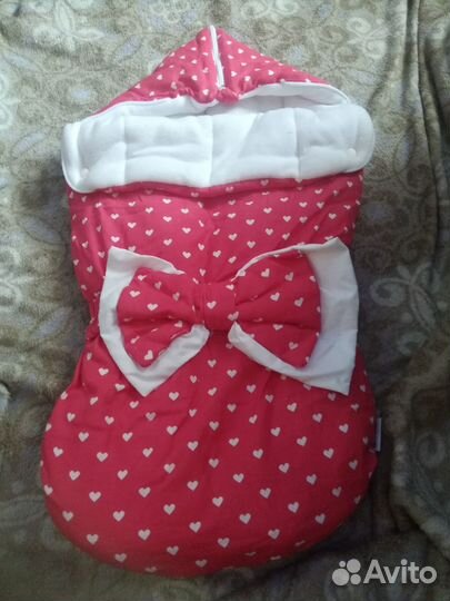 Конверт кокон на выписку