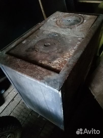 Печь отопительно варочная бу