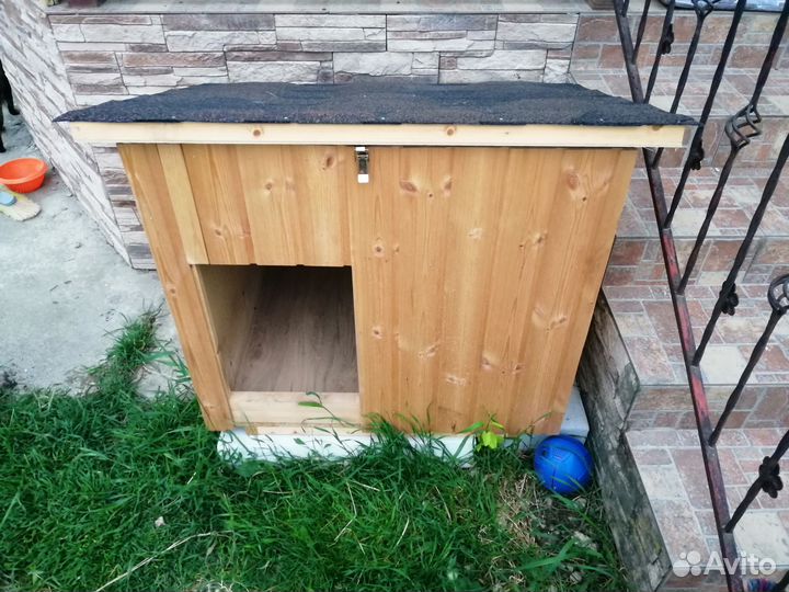 Будка для собаки утепленная