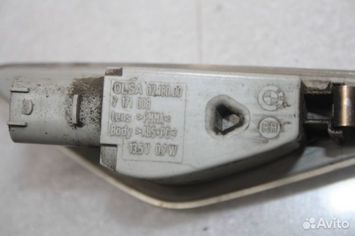 Повторитель на крыло правый BMW X6 E71 (2007—2012)