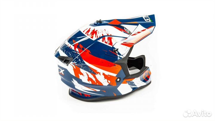 Шлем мото кроссовый GTX 633 #3