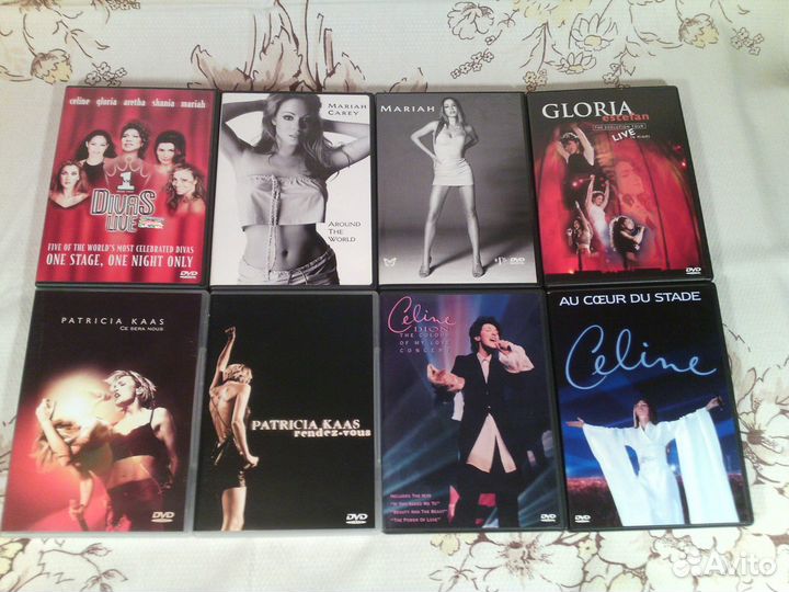 DVD-Video, концерты и клипы, фирменные